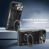 Case For Apple iPhone16e Magnetic Slide Camera Protection Cover 360 Rotate Kickstand Armor Ring Funda Capa