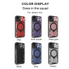 Case For Apple iPhone16e Magnetic Slide Camera Protection Cover 360 Rotate Kickstand Armor Ring Funda Capa