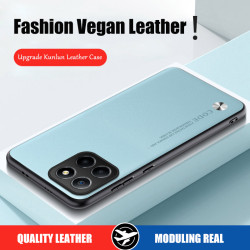 Luxury Case for Honor X8c Silicone Bumper Shockproof Cover, Full Camera Protection Coque, Premium Leather TPU Phone Shell, Anti-Scratch & Anti-Fingerprint Fundas