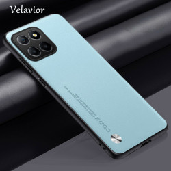 Luxury Case for Honor X8c Silicone Bumper Shockproof Cover, Full Camera Protection Coque, Premium Leather TPU Phone Shell, Anti-Scratch & Anti-Fingerprint Fundas
