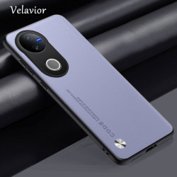 Luxury Kunlun Leather Case for Vivo V50 Edge – Silicone Bumper Shockproof Cover, Full Camera Protection, Durable TPU Shell, Anti-Fingerprint, Anti-Dust Fundas