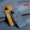 Luxury Matte Leather Protective Case for vivo V50, Soft TPU Shockproof Back Cover, Fingerprint-Resistant, Anti-Dust