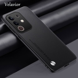For vivo Y29 4G Racing Case Luxury PU Leather Back Cover Silicone Shockproof Full Protection Phone Y29 4G Racing Fundas