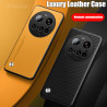 For Xiaomi 15 Ultra Racing Case Luxury PU Leather Back Cover Silicone Shockproof Full Protection Phone 15 Ultra Racing Fundas