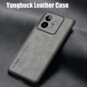 Protective Case For Realme GT7 Pro Racing Luxury Matte Leather Back Cover Coque Protection Back Fundas