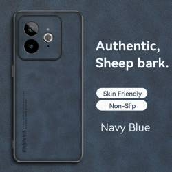 Protective Case For Realme GT7 Pro Racing Luxury Matte Leather Back Cover Coque Protection Back Fundas