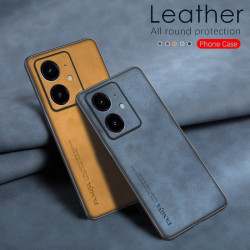 Protective Case For Realme Neo7 SE Luxury Matte Leather Back Cover Coque Protection Back Fundas