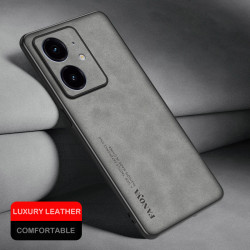 Protective Case For Realme Neo7 SE Luxury Matte Leather Back Cover Coque Protection Back Fundas