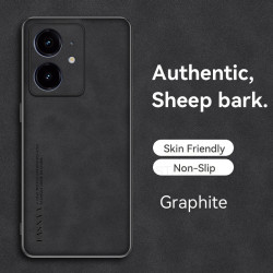 Protective Case For Realme Neo7 SE Luxury Matte Leather Back Cover Coque Protection Back Fundas