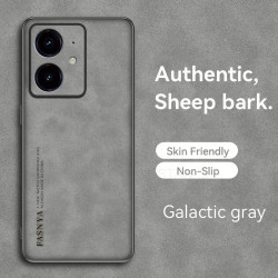 Protective Case For Realme Neo7 SE Luxury Matte Leather Back Cover Coque Protection Back Fundas