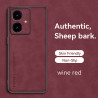 Protective Case For Realme Neo7 SE Luxury Matte Leather Back Cover Coque Protection Back Fundas