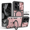 Case For Oppo Reno13f 4G 5G Magnetic Slide Camera Protection Reno13f 4G 5G Cover 360 Rotate Kickstand Armor Ring Funda Capa