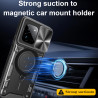 Case For Realme GT7 Pro Magnetic Slide Camera Protection GT7 Pro Cover 360 Rotate Kickstand Armor Ring Funda Capa