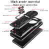 For realme13+5G Case With Slide Lens Cover Rotating Ring Shockproof Stand Holder Phone Case