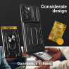 For Realme C75 4G Case With Slide Lens Cover Rotating Ring Shockproof Stand Holder Phone Case