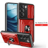 For Realme C75 4G Case With Slide Lens Cover Rotating Ring Shockproof Stand Holder Phone Case