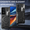 Case For TCL 50 SE Magnetic Slide Camera Protection TCL 50 SE Cover 360 Rotate Kickstand Armor Ring Funda Capa