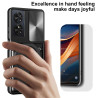 Case For TCL 50 SE Magnetic Slide Camera Protection TCL 50 SE Cover 360 Rotate Kickstand Armor Ring Funda Capa