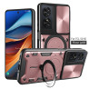 Case For TCL 50 SE Magnetic Slide Camera Protection TCL 50 SE Cover 360 Rotate Kickstand Armor Ring Funda Capa