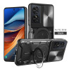 Case For TCL 50 SE Magnetic Slide Camera Protection TCL 50 SE Cover 360 Rotate Kickstand Armor Ring Funda Capa