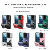 For Samsung Galaxy S25 Ultra Case With Slide Lens Cover Rotating Ring Shockproof Stand Holder Phone Case