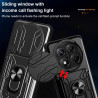 For Redmi Note 14 pro 4G Case With Slide Lens Cover Rotating Ring Shockproof Stand Holder Phone Case