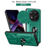 For Redmi Note 14 pro 4G Case With Slide Lens Cover Rotating Ring Shockproof Stand Holder Phone Case
