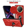For Honor X60 pro Case With Slide Lens Cover X9C 5G Rotating Ring Shockproof Stand Holder Phone Case