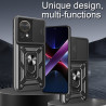 For Huawei nova 13 5G Case With Slide Lens Cover Rotating Ring Shockproof Stand Holder Phone Case for nova 13 5G