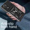 For Huawei nova 13 5G Case With Slide Lens Cover Rotating Ring Shockproof Stand Holder Phone Case for nova 13 5G