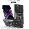 For Huawei nova 13 5G Case With Slide Lens Cover Rotating Ring Shockproof Stand Holder Phone Case for nova 13 5G