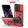 For Huawei nova 13 5G Case With Slide Lens Cover Rotating Ring Shockproof Stand Holder Phone Case for nova 13 5G