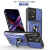 For Huawei nova 13 5G Case With Slide Lens Cover Rotating Ring Shockproof Stand Holder Phone Case for nova 13 5G