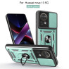 For Huawei nova 13 5G Case With Slide Lens Cover Rotating Ring Shockproof Stand Holder Phone Case for nova 13 5G