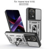 For Huawei nova 13 5G Case With Slide Lens Cover Rotating Ring Shockproof Stand Holder Phone Case for nova 13 5G