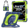 Case for iPad Pro 13 inch 2024 Case Safe Silicon + PC Shoulder Strap Shockproof Stand Tablet Cover Handle Stand Rugged Funda