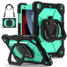 Case for iPad 10.2 7th 8th 9th Case Safe Silicon + PC Shoulder Strap Shockproof Stand Tablet Cover Handle Stand Rugged Funda