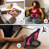 Case for iPad 10.2 7th 8th 9th Case Safe Silicon + PC Shoulder Strap Shockproof Stand Tablet Cover Handle Stand Rugged Funda