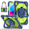 Case for iPad 10th 10.9 2022 Case Safe Silicon + PC Shoulder Strap Shockproof Stand Tablet Cover Handle Stand Rugged Funda