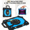 Case for iPad 11 air4 air5 Case Safe Silicon + PC Shoulder Strap Shockproof Stand Tablet Cover Handle Stand Rugged Funda