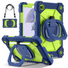 Case for Samsung Tab A7lite 8.7 T225 T220 2021 Case Safe Silicon + PC Shoulder Strap Shockproof Stand Tablet Cover Handle Stand Rugged Funda