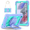 Case for Samsung Tab A7lite 8.7 T225 T220 2021 Case Safe Silicon + PC Shoulder Strap Shockproof Stand Tablet Cover Handle Stand Rugged Funda