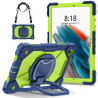Case for Samsung Tab A8 10.5 2021 Case Safe Silicon + PC Shoulder Strap Shockproof Stand Tablet Cover Handle Stand Rugged Funda