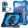 Case for Samsung Tab A9+ 11 2023 Case Safe Silicon + PC Shoulder Strap Shockproof Stand Tablet Cover Handle Stand Rugged Funda