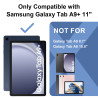 Case for Samsung Tab A9+ 11 2023 Case Safe Silicon + PC Shoulder Strap Shockproof Stand Tablet Cover Handle Stand Rugged Funda