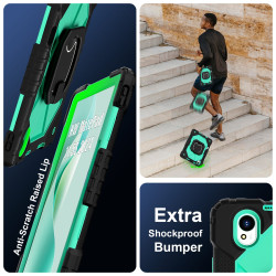 Case for Huawei Mate Pad 11.5S 2024 Case Safe Silicon + PC Shoulder Strap Shockproof Stand Tablet Cover Handle Stand Rugged Funda