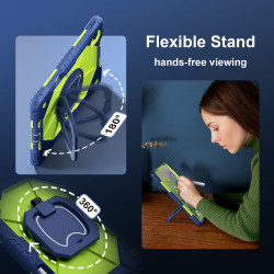 Case for Huawei Mate Pad 11.5S 2024 Case Safe Silicon + PC Shoulder Strap Shockproof Stand Tablet Cover Handle Stand Rugged Funda