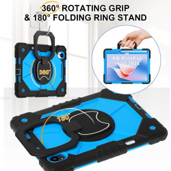 Case for Huawei Mate Pad 11.5S 2024 Case Safe Silicon + PC Shoulder Strap Shockproof Stand Tablet Cover Handle Stand Rugged Funda