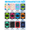 Case for Huawei Mate Pad 11.5S 2024 Case Safe Silicon + PC Shoulder Strap Shockproof Stand Tablet Cover Handle Stand Rugged Funda