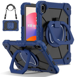Case for Huawei MatePad Se 11 2024 Case Safe Silicon + PC Shoulder Strap Shockproof Stand Tablet Cover Handle Stand Rugged Funda